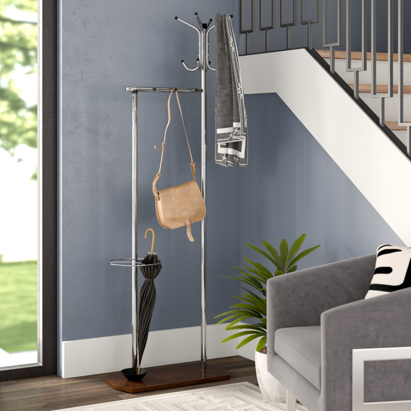 Orren Ellis Jemuel Freestanding Coat Rack & Reviews Wayfair